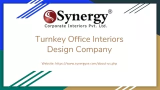 Turnkey Office Interiors Design Company
