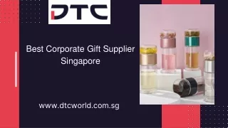 Best Corporate Gift Suppliers Singapore