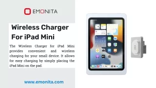 Wireless Charger For iPad Mini