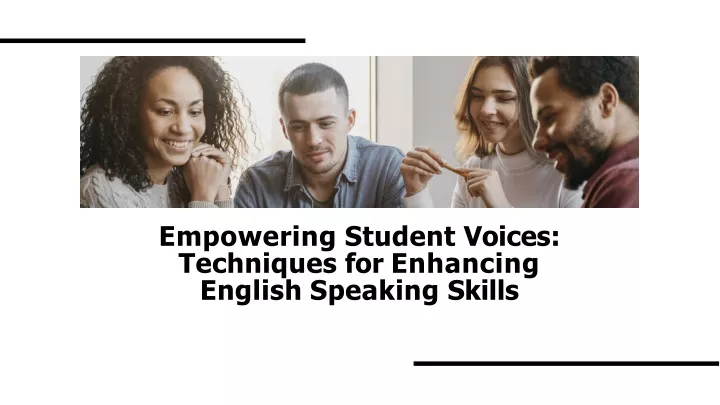 empowering student voices techniques