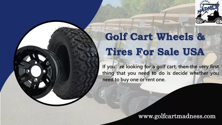 golf cart wheels tires for sale usa