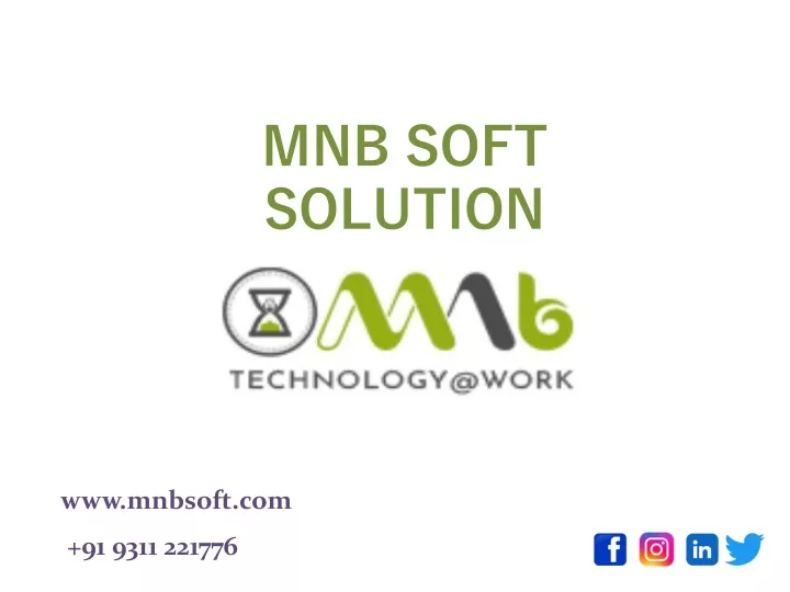 mnb soft solution