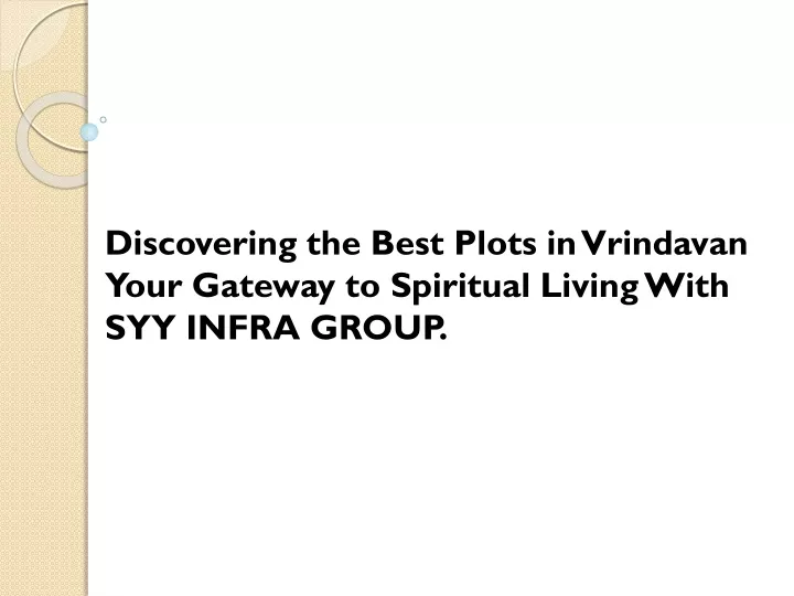 discovering the best plots in vrindavan your