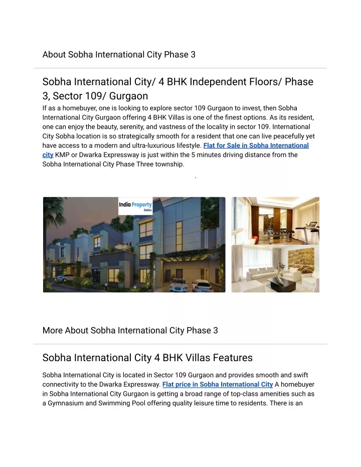 about sobha international city phase 3
