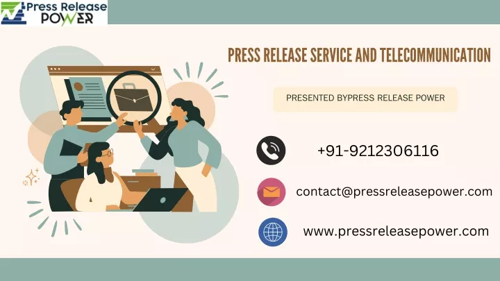 press release service and telecommunication