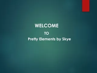 welcome to