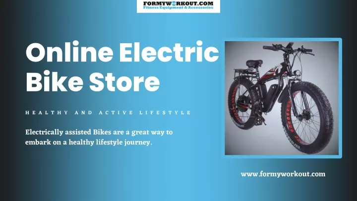 online electric bike store