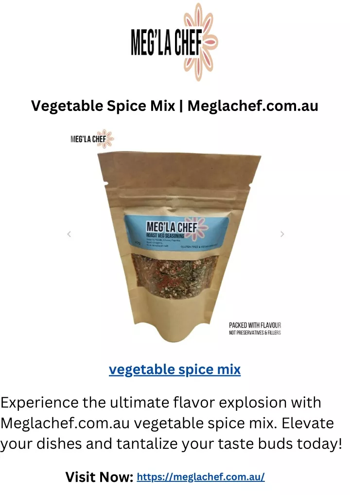 vegetable spice mix meglachef com au