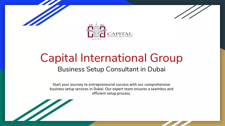 capital international group business setup consultant in dubai