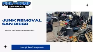 Junk Removal San Diego