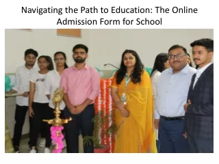 Streamline Your Child's Education Journey: The Bharati School Admission Form