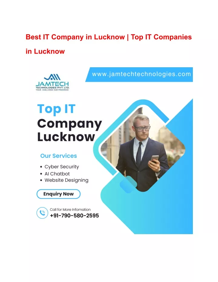 best it company in lucknow top it companies
