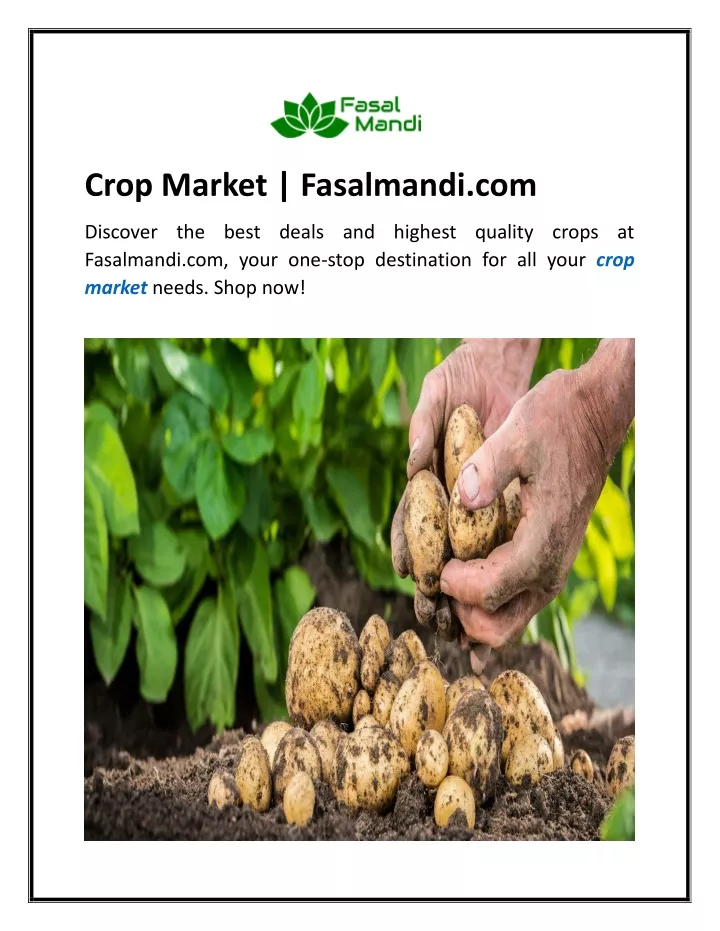 crop market fasalmandi com