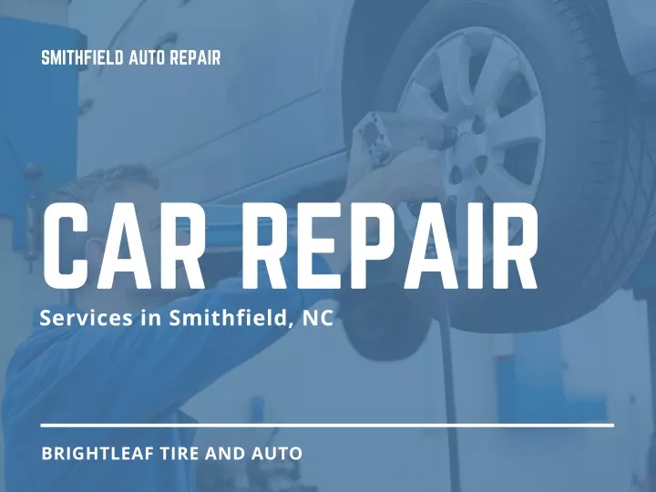 smithfield auto repair