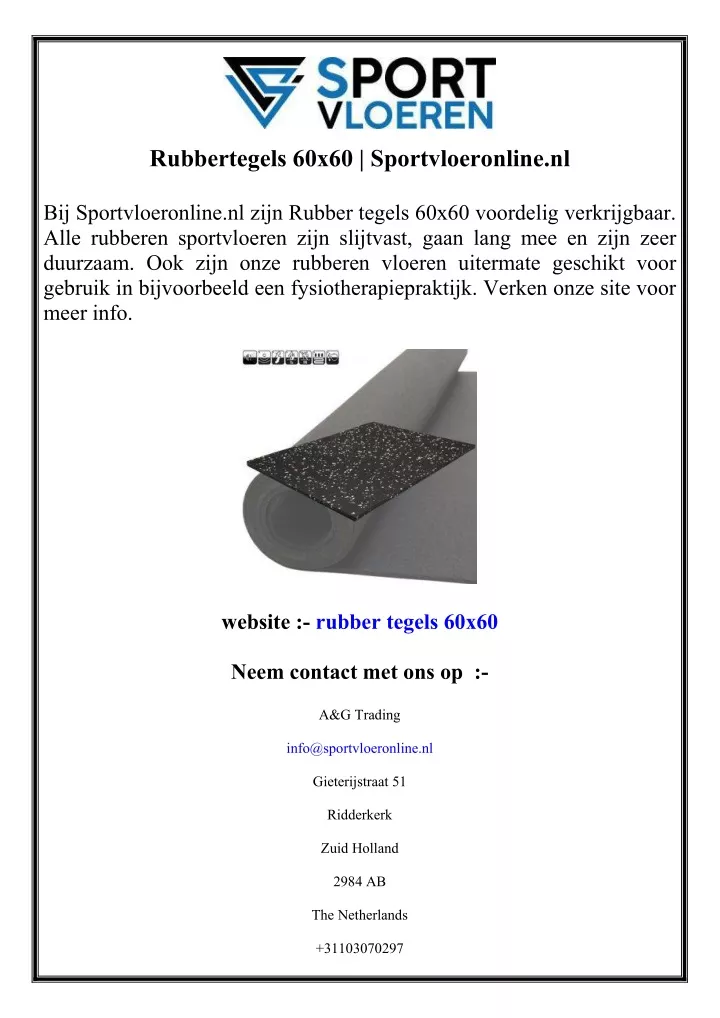 rubbertegels 60x60 sportvloeronline nl