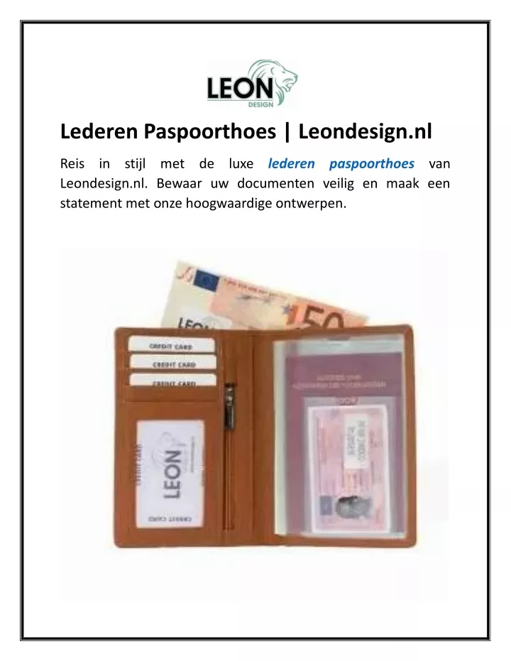 lederen paspoorthoes leondesign nl