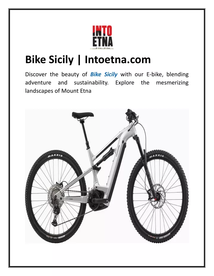 bike sicily intoetna com