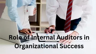 Role of Internal Auditors in Organizational Success