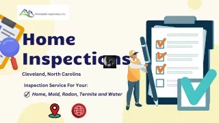 Home Inspections Cleveland, NC