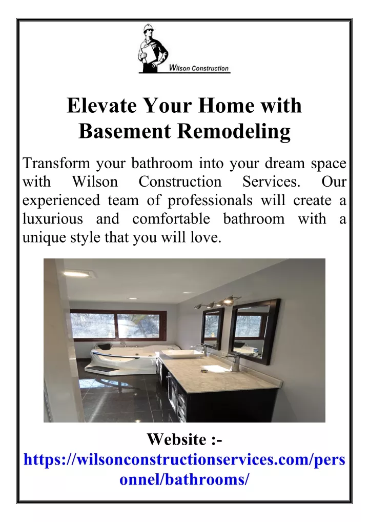 elevate your home with basement remodeling