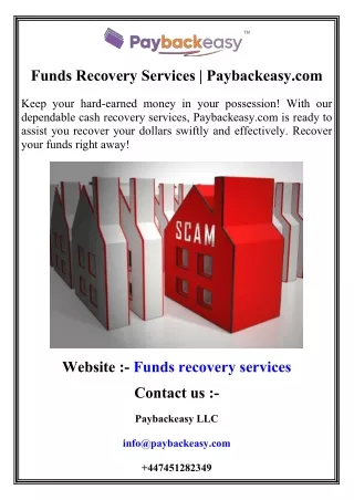 funds recovery services paybackeasy com