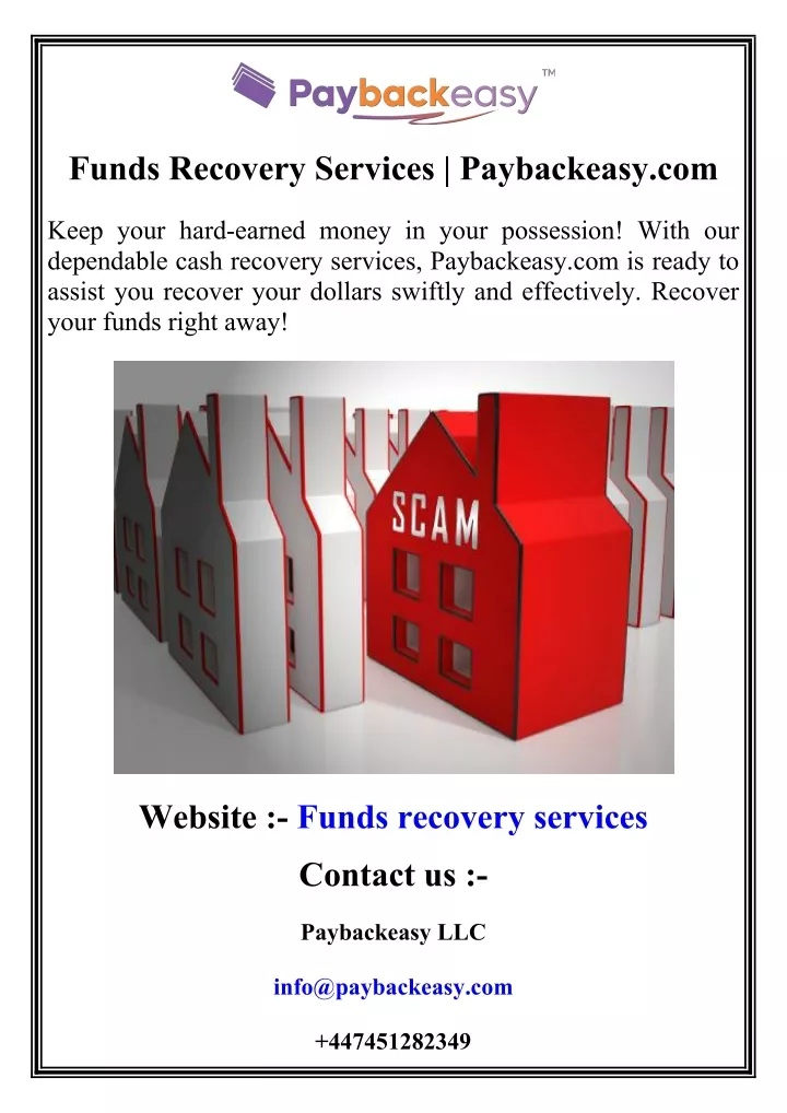 funds recovery services paybackeasy com