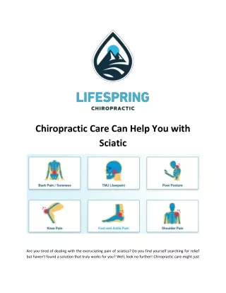 Chiropractic Care Can Help You with Sciatic