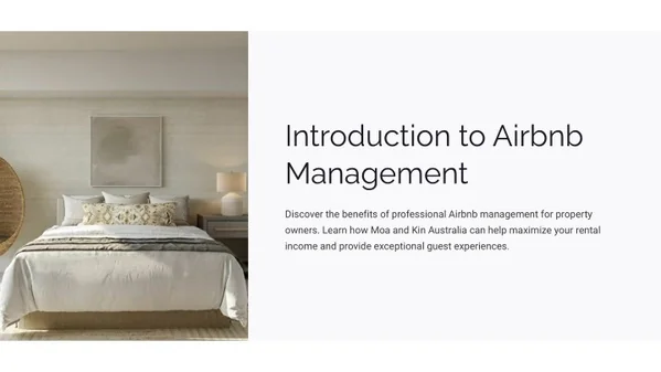 PPT - Introduction to Airbnb Management | Moa and Kin Australia ...