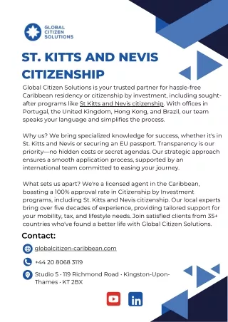 St. Kitts and Nevis citizenship