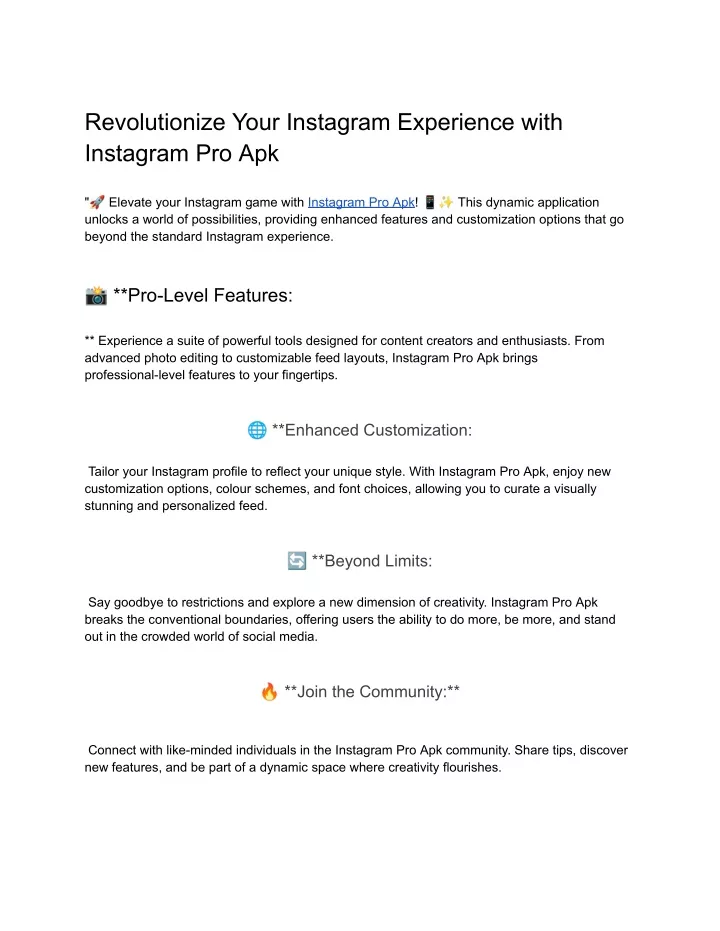 revolutionize your instagram experience with