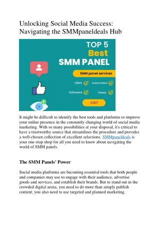 unlocking social media success navigating