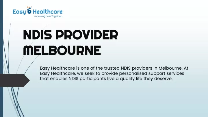 ndis provider melbourne