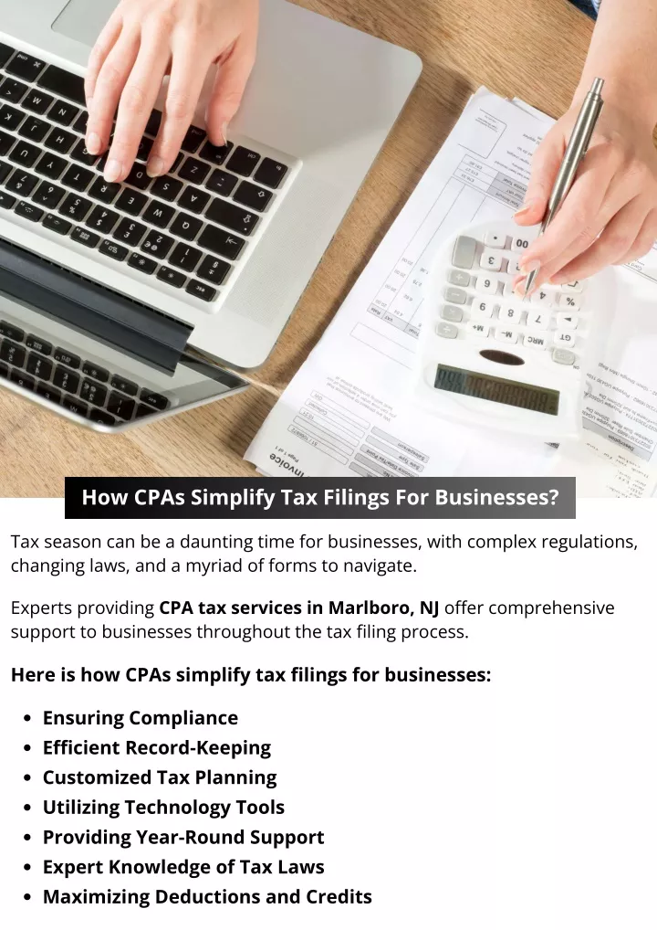 how cpas simplify tax filings for businesses