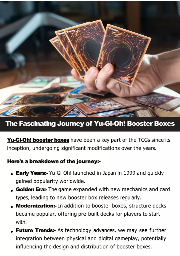 the fascinating journey of yu gi oh booster boxes