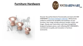 Furniture Hardware