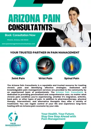 AZ pain consultant march