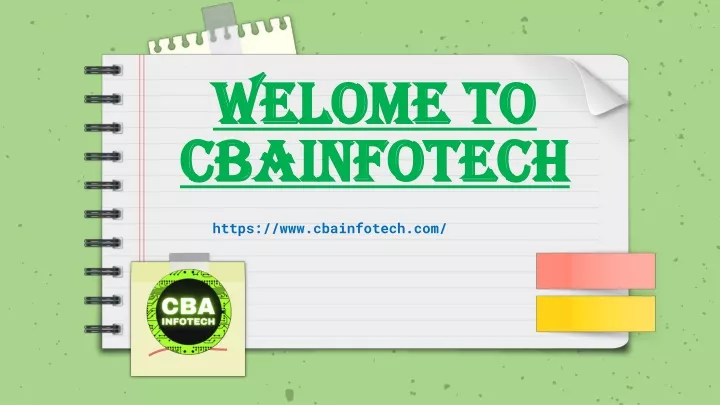 welome to cbainfotech