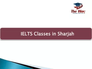 IELTS Classes in Sharjah