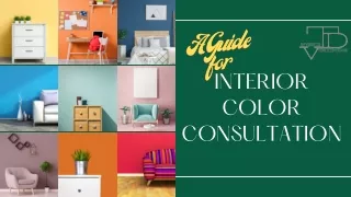 A Guide for Interior Color Consultation