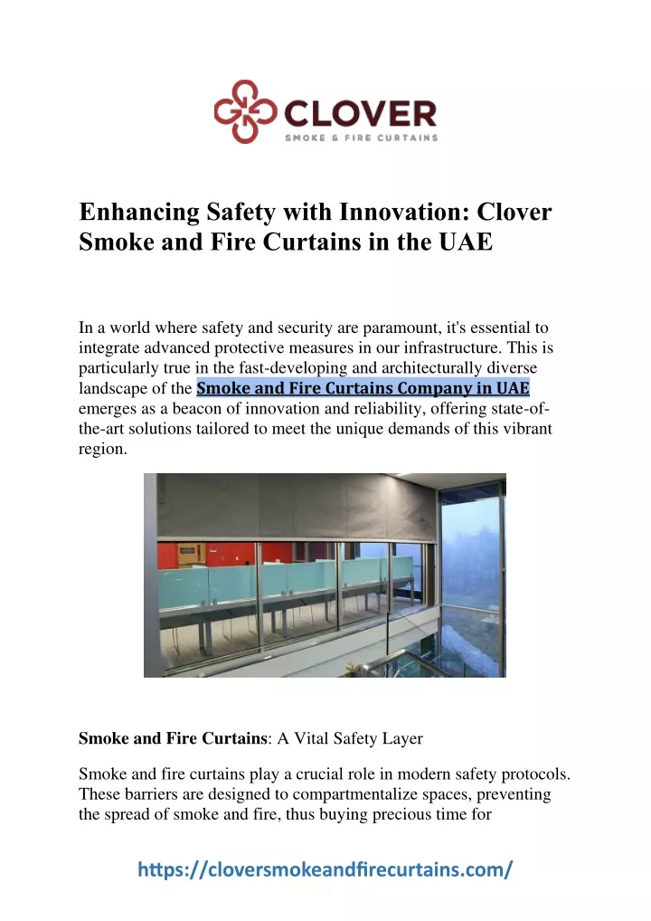 enhancing safety with innovation clover smoke