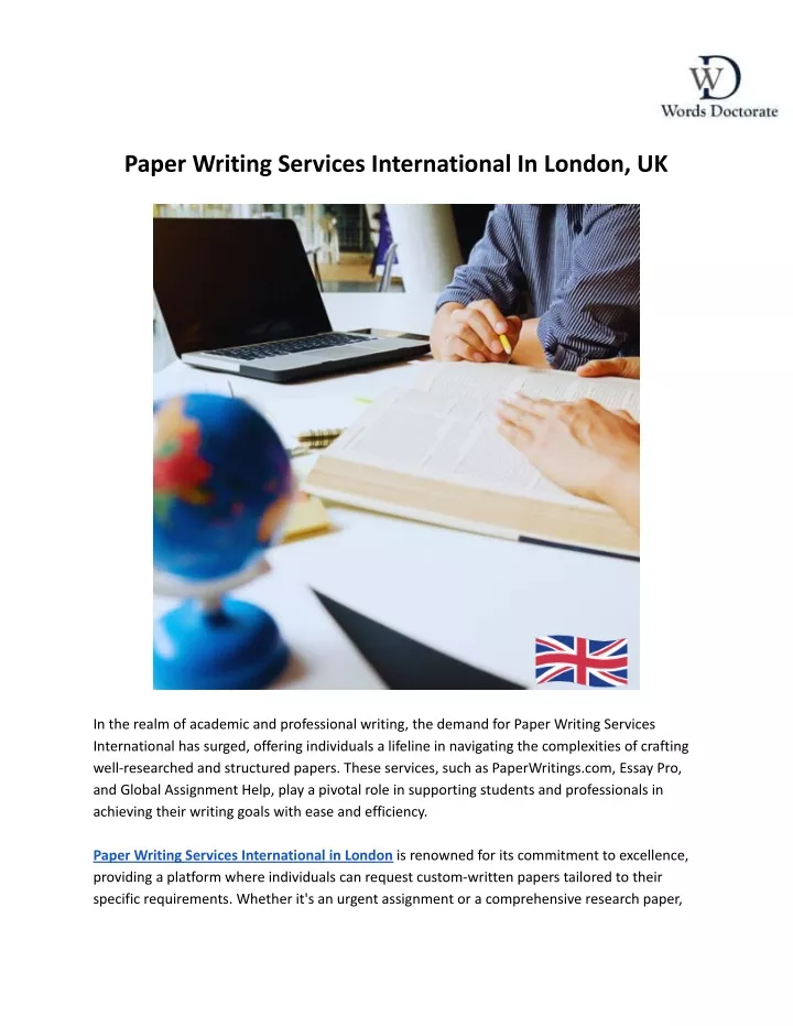 paper writing services international in london uk