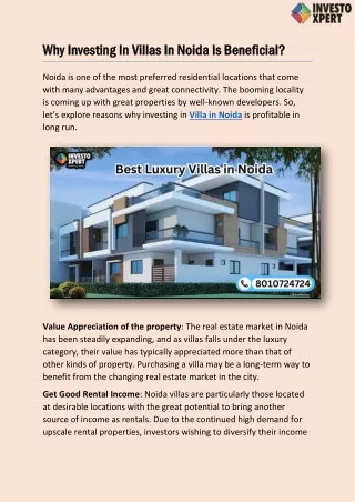 Buy Villa in Noida
