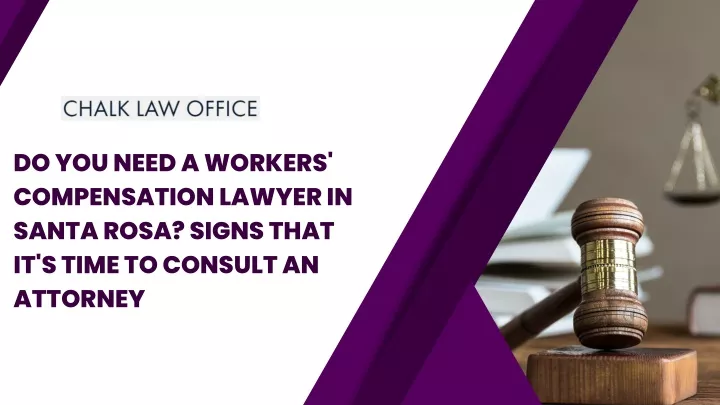 do you need a workers compensation lawyer