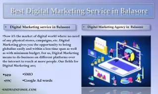 Top Digital Marketing Company in Balasore||Social Media Optimization