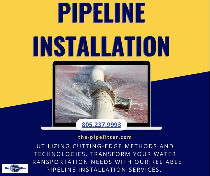 pipeline pipeline installation installation
