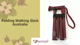 Folding Walking Stick Australia