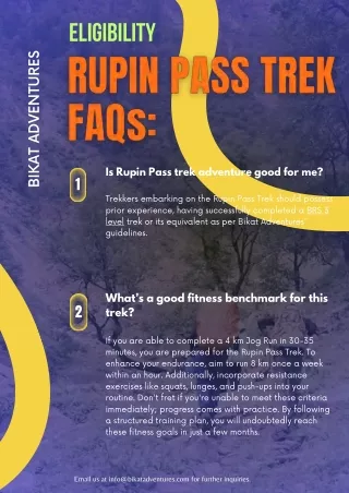 Exploring Rupin Pass Trek: A comprehensive Guide