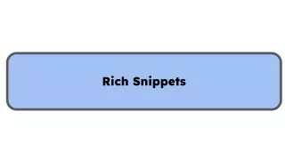 What are Rich Snippets In SEO?