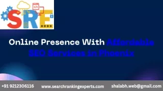 online presence with affordable seo services