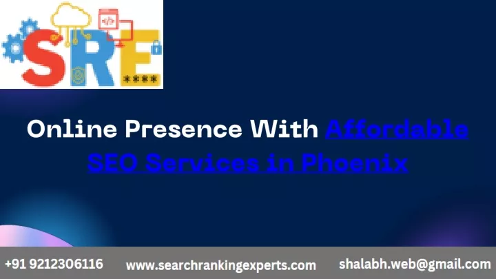 online presence with affordable seo services